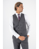 Κοστούμι Black Papigion Louka γκρι SLIM FIT