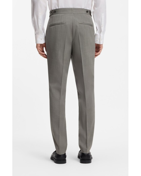 Κοστούμι Hugo γκρι SLIM FIT