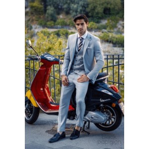 Κοστούμι Black Papigion γκρι Κοστούμι Black Papigion γκρι