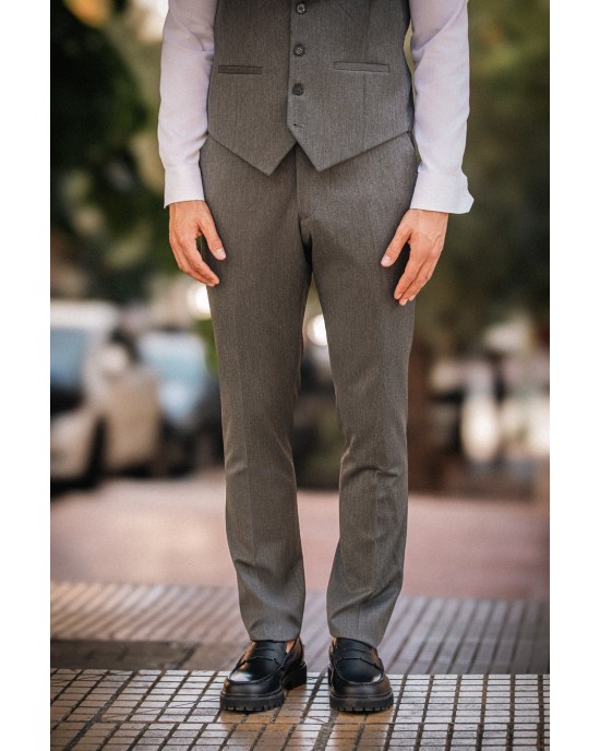 Κοστούμι Dezign γκρι SLIM FIT