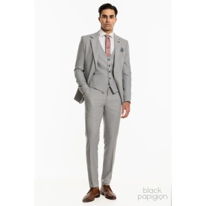 Κοστούμι Black Papigion γκρι Κοστούμι Black Papigion γκρι