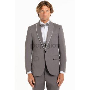 Κοστούμι 19V69 Italia Versace Abbigliamento γκρι Romeo σκούρο Κοστούμι 19V69 Italia Versace Abbigliamento γκρι Romeo σκούρο