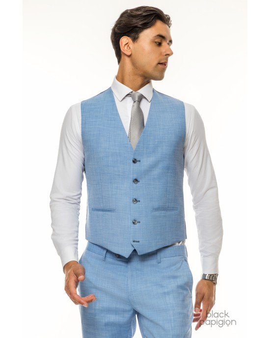 Κοστούμι Artisti Italiani γαλάζιο SLIM FIT