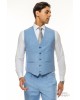 Κοστούμι Artisti Italiani γαλάζιο SLIM FIT