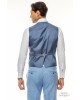 Κοστούμι Artisti Italiani γαλάζιο SLIM FIT