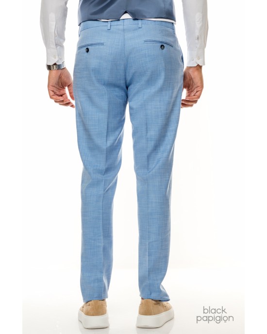 Κοστούμι Artisti Italiani γαλάζιο SLIM FIT