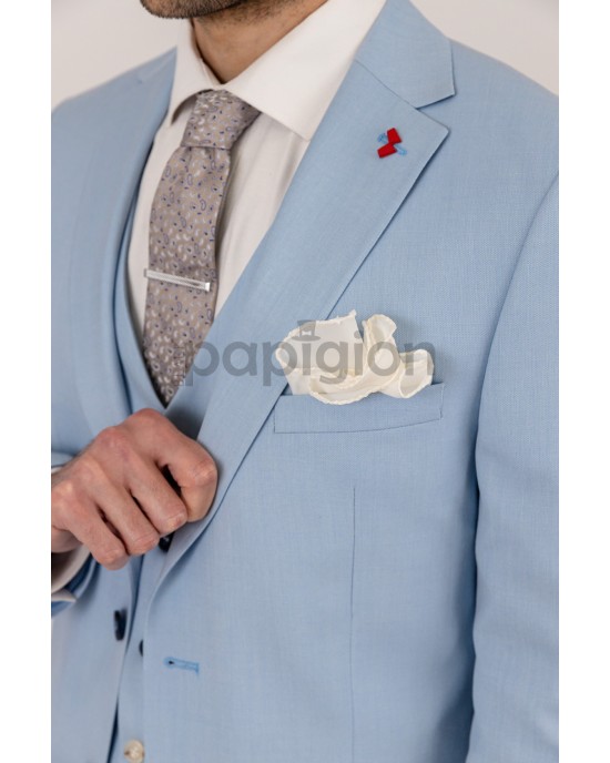 Κοστούμι Dezign γαλάζιο SLIM FIT