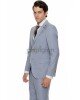 Κοστούμι Vittorio Ponte γαλάζιο SLIM FIT