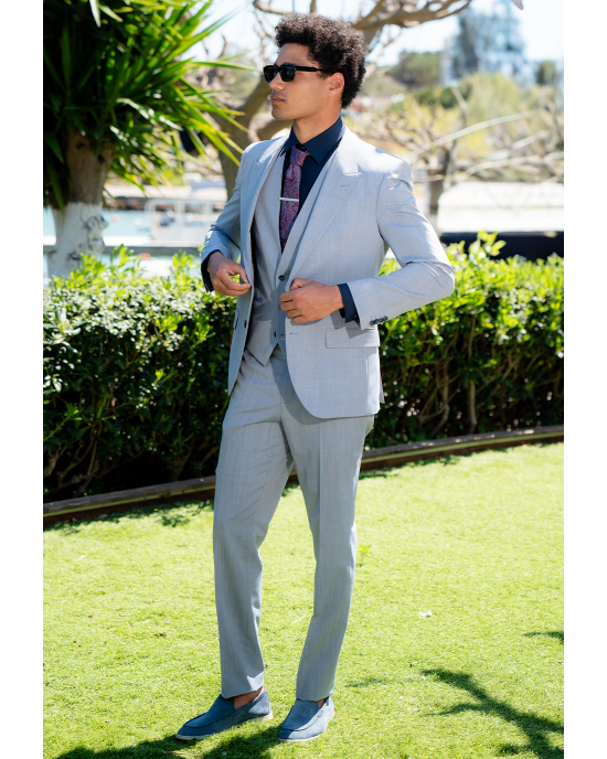 Κοστούμι Hugo γαλάζιο SLIM FIT