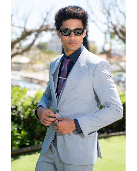 Κοστούμι Hugo γαλάζιο SLIM FIT