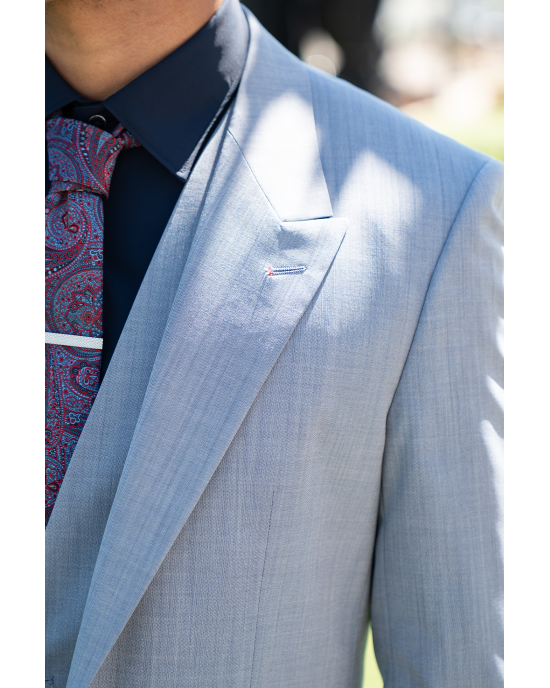 Κοστούμι Hugo γαλάζιο SLIM FIT
