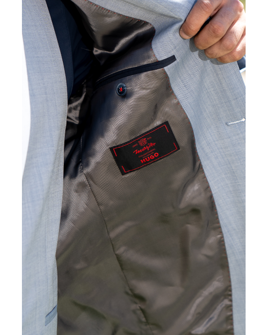 Κοστούμι Hugo γαλάζιο SLIM FIT