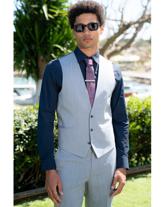 Κοστούμι Hugo γαλάζιο SLIM FIT