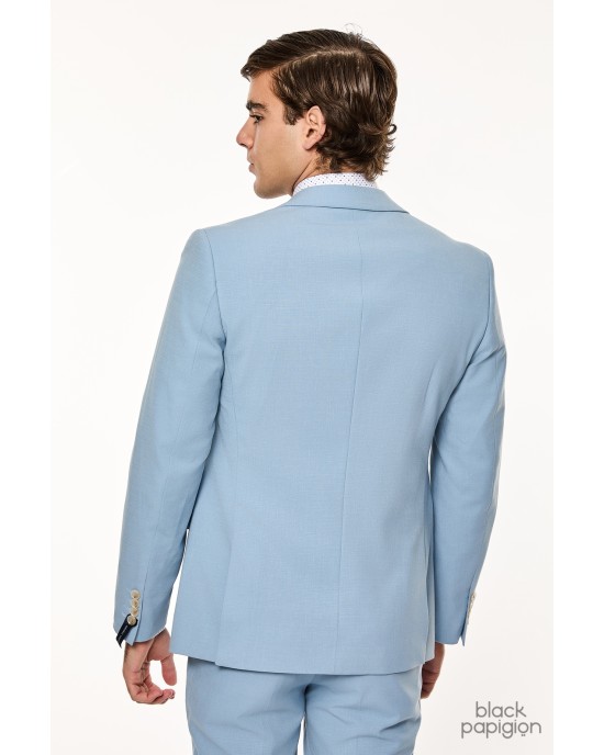 Κοστούμι Artisti Italiani γαλάζιο SLIM FIT