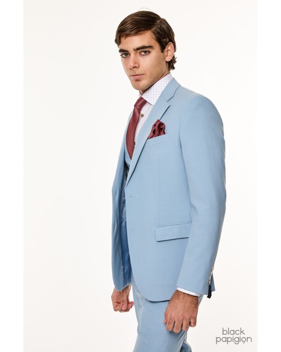 Κοστούμι Artisti Italiani γαλάζιο SLIM FIT