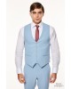 Κοστούμι Artisti Italiani γαλάζιο SLIM FIT
