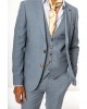Κοστούμι Vittorio Riviera  γαλάζιο SLIM FIT