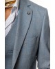 Κοστούμι Vittorio Riviera  γαλάζιο SLIM FIT