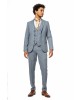 Κοστούμι Vittorio Riviera  γαλάζιο SLIM FIT