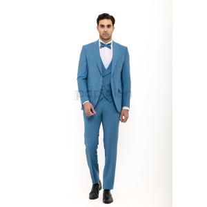 Κοστούμι 19V69 Italia Versace Abbigliamento Paolo γαλάζιο