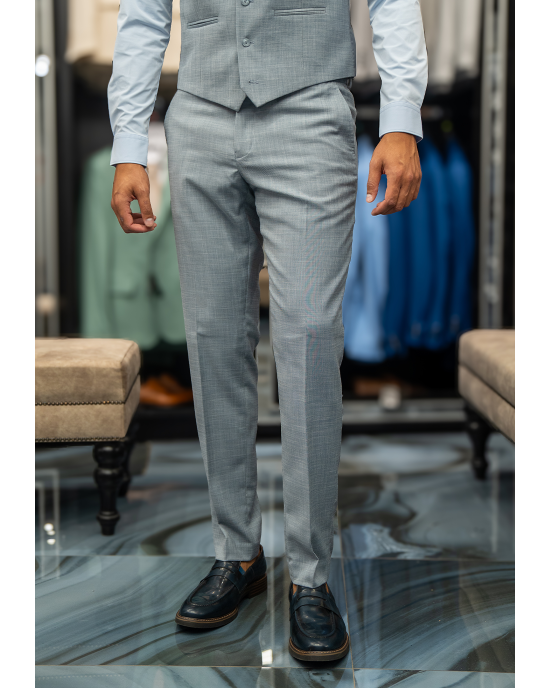 Κοστούμι Artisti Italiani γαλάζιο SLIM FIT