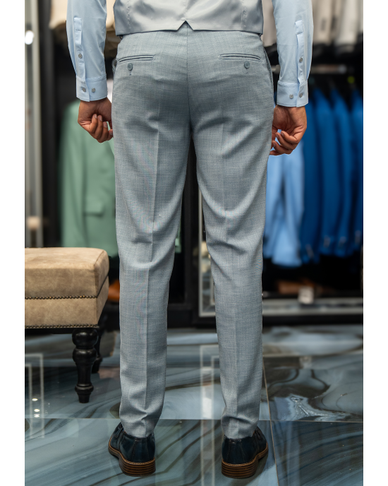 Κοστούμι Artisti Italiani γαλάζιο SLIM FIT