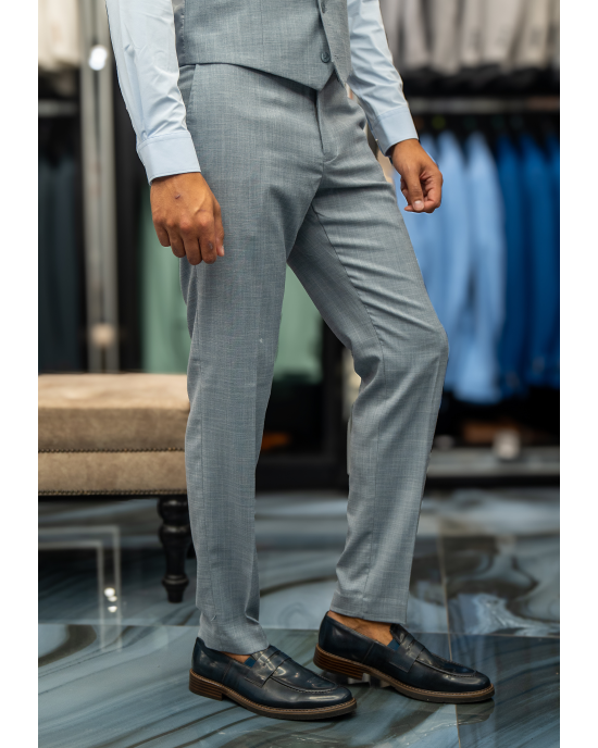 Κοστούμι Artisti Italiani γαλάζιο SLIM FIT