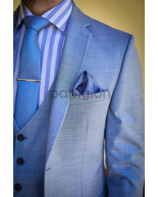 Κοστούμι Fabio Franco γαλάζιο