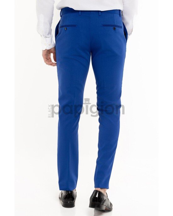 Κοστούμι Dezign μπλε ρουά SLIM FIT