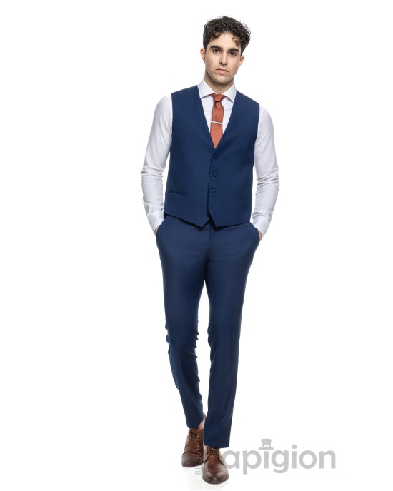 Κοστούμι Guy Laroche Homme μπλε SLIM FIT