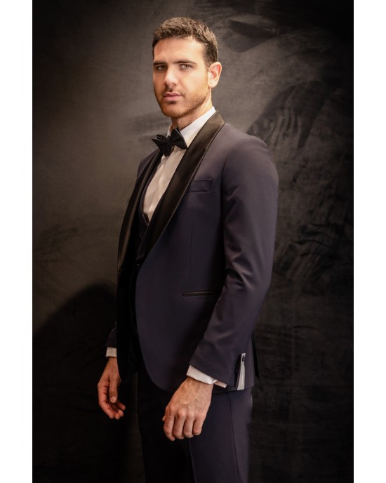 Κοστούμι Michael Kors μπλε SLIM FIT