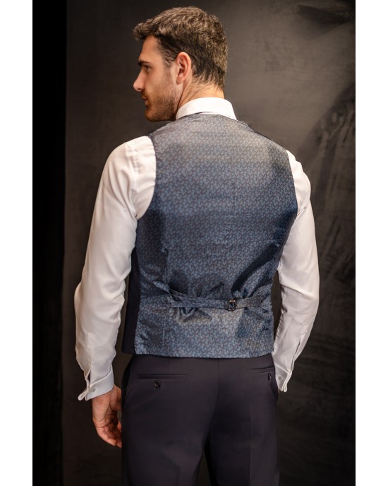 Κοστούμι Michael Kors μπλε SLIM FIT