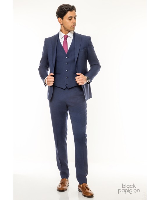 Κοστούμι Artisti Italiani μπλε SLIM FIT