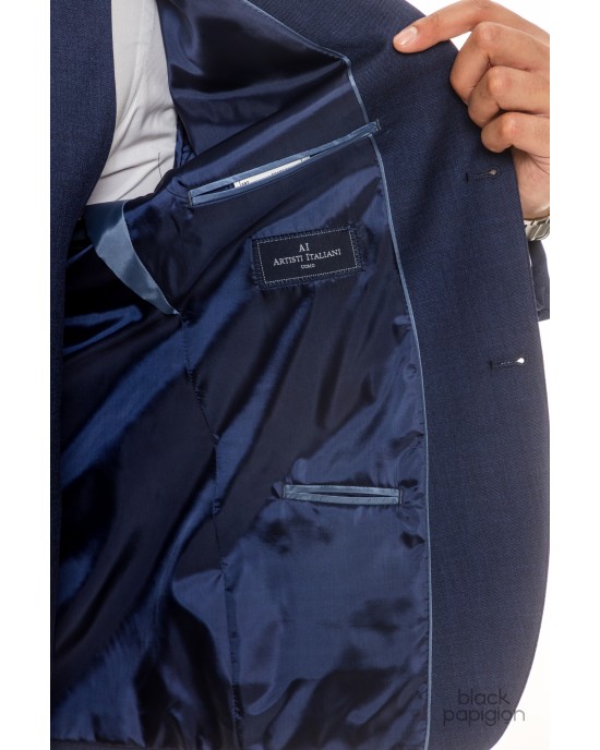 Κοστούμι Artisti Italiani μπλε SLIM FIT