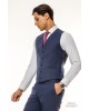 Κοστούμι Artisti Italiani μπλε SLIM FIT