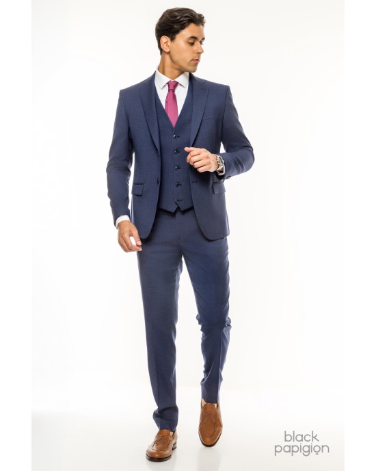 Κοστούμι Artisti Italiani μπλε SLIM FIT