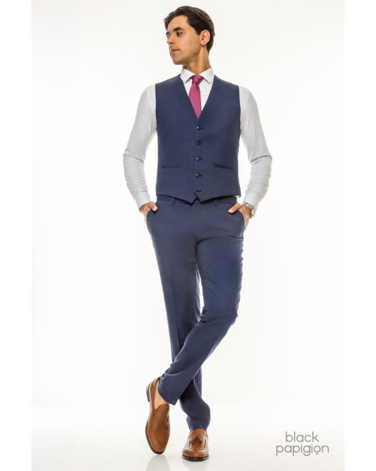 Κοστούμι Artisti Italiani μπλε SLIM FIT