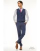 Κοστούμι Artisti Italiani μπλε SLIM FIT