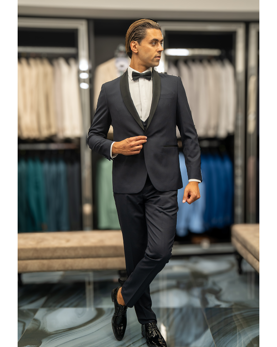 Κοστούμι Bizzaro μπλε SLIM FIT