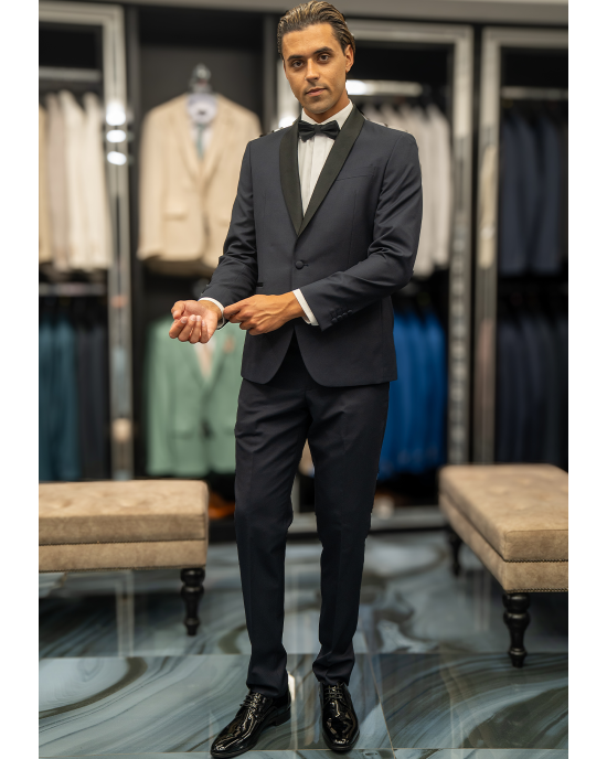 Κοστούμι Bizzaro μπλε SLIM FIT