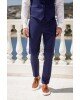 Κοστούμι Black Papigion μπλε SLIM FIT