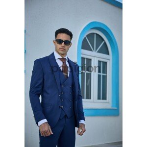 Κοστούμι 19V69 Italia Versace Abbigliamento μπλε Κοστούμι 19V69 Italia Versace Abbigliamento μπλε