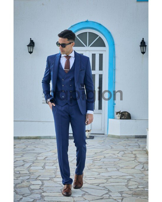 Κοστούμι 19V69 Italia Versace Abbigliamento μπλε