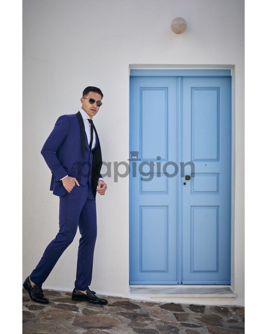 Κοστούμι Fabio Franco μπλε Κοστούμι Fabio Franco μπλε