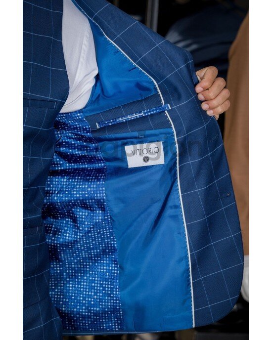 Κοστούμι Vittorio Prado μπλε
