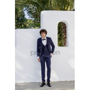 Κοστούμι 19V69 Italia Versace Abbigliamento Adriano μπλε