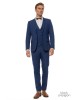 Κοστούμι Black Papigion μπλε SLIM FIT