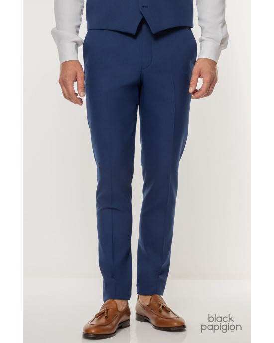 Κοστούμι Black Papigion μπλε SLIM FIT