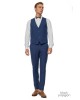 Κοστούμι Black Papigion μπλε SLIM FIT
