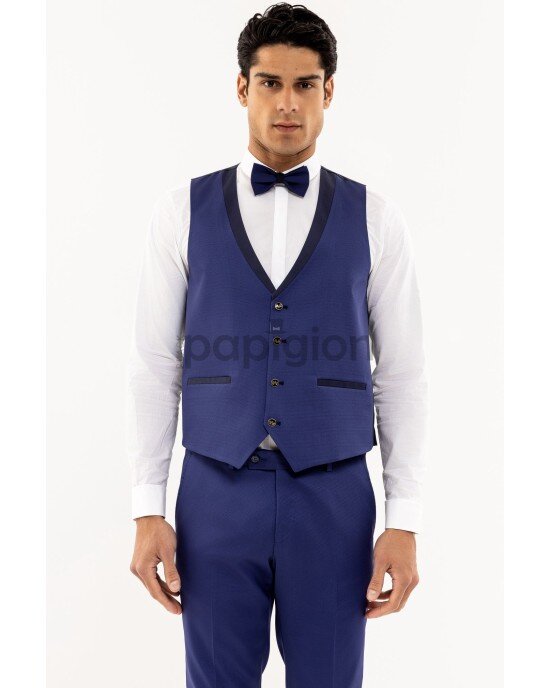 Κοστούμι 19V69 Italia Versace Abbigliamento μπλε SLIM FIT